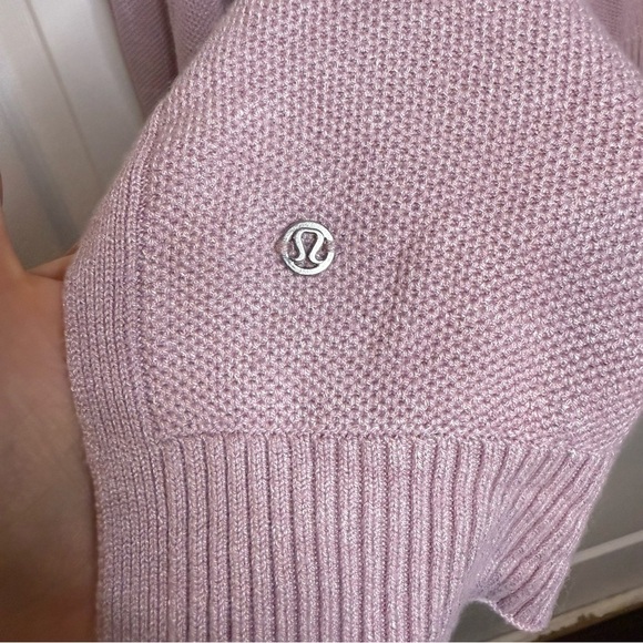 Lululemon Athletica Women’s Foward Flow Pink Poncho Woven Silk Cape ONE SIZE GUC - Picture 6 of 7